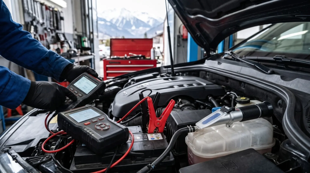 Batterie, liquides et démarrage à froid